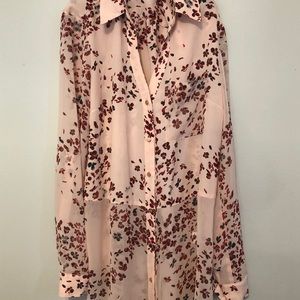 Candies Pink Blouse (Size: S)
